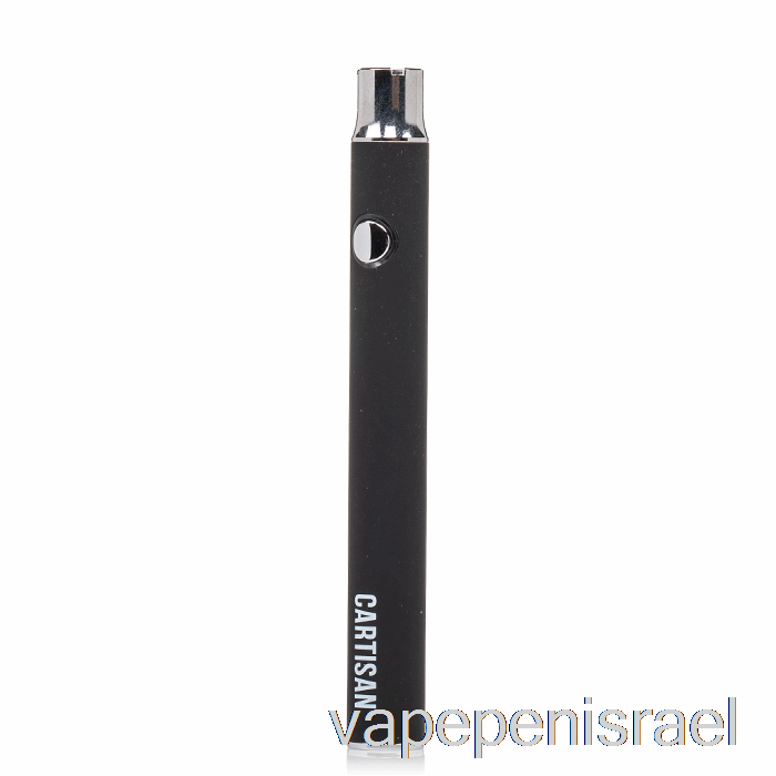 לחצן Vape Israel Cartisan חד פעמי Vv 400 510 סוללה שחורה